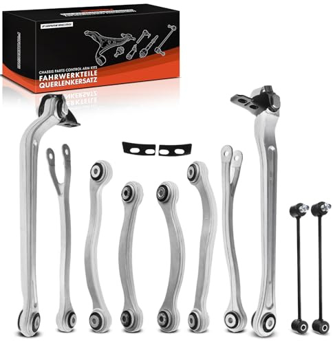Frankberg Querlenkersatz 10-teilig Hinterachse 2303502706 | Kompatibel mit E-Klasse W211, SL R230, CLS C219, E-Klasse T-Model S211