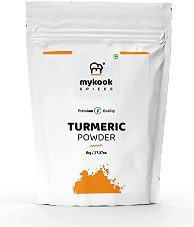 JARA Spices Haldi Poudre de curcuma naturelle masala pour la cuisine et la boisson (350 g)