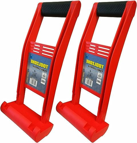 Aggloz | Hand Easy Gripper Panel Carrier Handy Grip Board Lifter Plywood Wood Panel Carrier Home Furniture Accessories | Lifting Tool (Pack of 2)