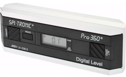 SPI Pro 360 Combination Digital Protractor & Level: 0.10° Resolution