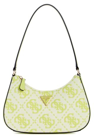 GUESS Ruma Mini Top Zip Shoulder Bag, Borsa a Tracolla Donna, Taglia Unica