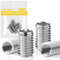 Caianwin Inserto de Rosca M10 a M6, 10 Unidades, Acero Inoxidable, Tuercas para Reparación de Roscas