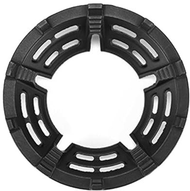Supporto ad anello per stufa elettrica, resistente, supporto ad anello per padelle wok, resistente e antivento