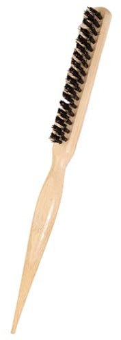 Pettine Per Setole - Spazzola Per Capelli Con Setole In Nylon | Comoda Spazzola Per Cotonare A Tre File, Pettine Per Cotonatura Con Setole Stile Salone, Pettine Per Arricciare Lo Styling Per Districar