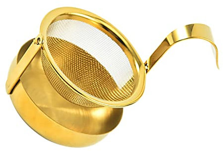 MAGICLULU Fine Mesh Tea Strainer Stainless Steel Tea Filter for Teapot Mug Cup for Infuser Easy to Use and Clean