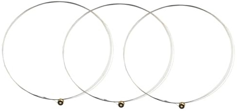 GIJMZY Corde per Chitarra da Concerto 5 Pezzi Corde for Chitarra Singole Chitarra elettrica Top e calibri in Acciaio Normale 009 010 Accessori for Chitarra Parti di Ricambio Corde(Light Gauge 9s)