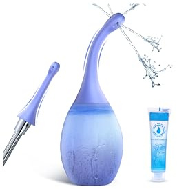 Enema Anal Douches for Men Women - Enama Bulb, Blue