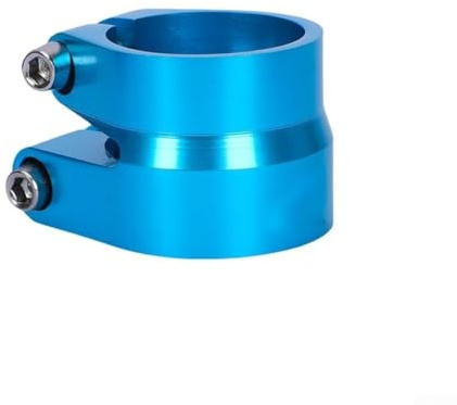 Gdfnmogo Collier de serrage pour tige de selle en alliage d'aluminium pour tige de selle de 31,8 mm et 34,9 mm – Design double boulon double couche pour cadres et tiges de selle en fibre de carbone