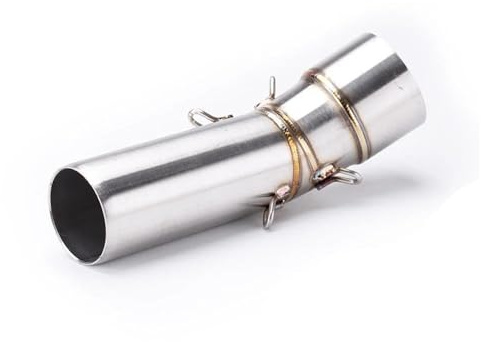 Generic Exhaust Pipe Silencer Motorcycle Exhaust Pipe For BMW F800 2008-2019 F700 2013-2017 F 700 800 51Mm Escape System Modifed Middle Link Tube Motorbike Connecting Tube