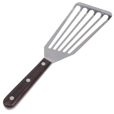 OSALADI Pelle à Poisson Multifonction en Acier Inoxydable Design Creux, Spatule à Steak pour Barbecue Cuisine Quotidienne