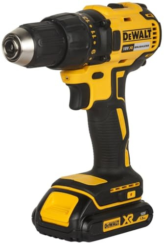 DEWALT DCD777D2T-QW - Taladro Atornillador sin escobillas XR 18V 13mm 65Nm con 2 baterías Li-Ion 2,0Ah y maletín TSTAK