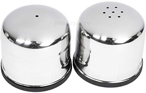 Jumbo Stainless Steel Salt & Pepper Pots