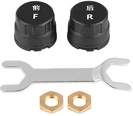 Reifensensoren - Duokon Reifendrucküberwachungssystem, 3V Motorrad BT TPMS Reifendrucktemperaturüberwachungssystem für iOS/Android