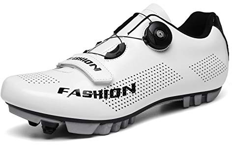 Prodkfe Fahrradschuhe Herren Damen MTB Schuhe SPD Mountainbike Schuhe Anti-Skid Atmungsaktiv Radschuhe Rennradschuhe