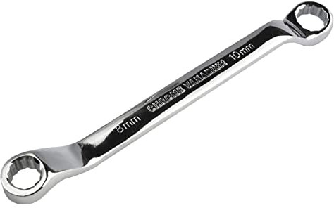 Larcele Doppel-Ratschenringschlüssel Plum Blossom Doppelringschlüssel Metrisch, 1 Stück STBS-02 (8-10mm) MEHRWEG