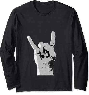 Fourchette à frites en métal - Cadeau Hardrock Manche Longue