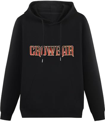 CELEUS Crowbar Band Graphic Printed Hoody Fashion Mens Hoodie Size M Black