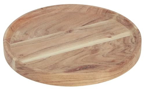 FREESE Nature Trends Tablett - Teller aus Akazienholz Ø 25 cm, 19AK02