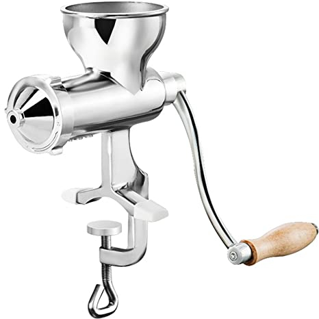 Rtppyakk Exprimidor Manual de Hierba de Trigo Manual de Acero Inoxidable Extractor de Prensa de Naranja Vegetal y Hierba de Trigo