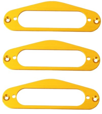 TOYANDONA 3stücke Metallic Guitar Pickup Frame Für Tl-stil Gitarren Montagering Für Single Coil Und Flat Humbucker Mit Schrauben Hochwertiges Zubehör Zur Anpassung Und Reparatur Von