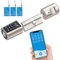RUILON Serratura elettronica intelligente, Wifi/Password/Scheda RFID/Bluetooth/APP Serratura della porta, Serrature per porte regolabili per spessori della porta 50-100mm
