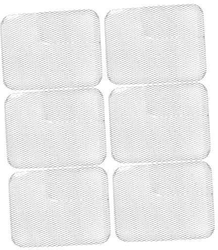 Happyyami 10pezzi Copertura in Alluminio Per Barbecue Rettangolare Schermo Per Griglia Resistente Alte Temperature Rivestimento Usa e Getta Per Griglia Di Cottura Barbecue Utensili Da Forno