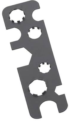 9 in 1 General Faucet Aerator Removal Tool Key Wrench Sink Tap Aerator Tool for Concealed Threaded Housed Aerators Bathroom Maintenance Plumbing Tool