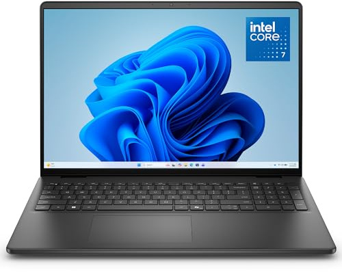 Dell 16 Laptop DC16250, 16 2K WVA Antiriflesso 16:10, Intel Core 7 150U, 16GB RAM, 1TB SSD, Intel UHD, Win 11 Home, QWERTY Italiano Retroilluminata, Carbon Black (Caricatore venduto separatamente)