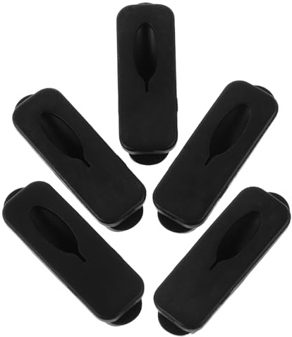 FOMIYES Clip per Tubo Freno Bici Mountain Bike 5 Pezzi, Morsetti Fermacavo Nero per Fissaggio Cavi Freno e Cambio, Guida Cavi Resistente per Organizzazione e Protezione in Corsa ad Alta