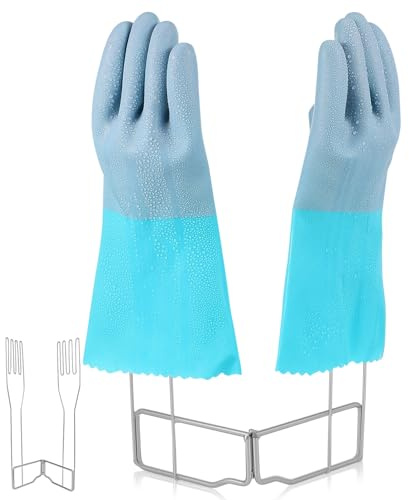 Toyvian Foldable Kitchen Glove Rack Drying Stand for Sink Use with Compact Design and Multipurpose Holder for Dishwashing Gloves and Mittens