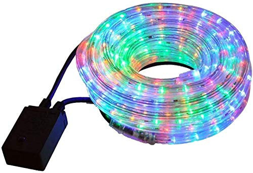 Tubo Luminoso Led Natale Natalizio colorato 20m RGB INTERNO O ESTERNO presepe