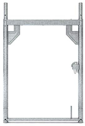 Stahl-Vertikalrahmen quadro H100 B73 Stahl original Altrad assco quadro✓ made in Germany✓ Baugerüst Gerüst