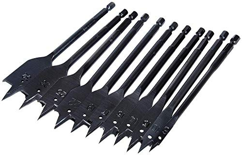 13mm Flat Drill Bit Spade Bit Hole Cutter Tool for Woodworking, Pack of 1