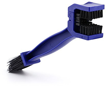 motorradketten bürste Kettenreinigungsbürste, Aramox Motorrad Fahrrad Kettenreiniger Reinigungsbürste Zyklus Bremsen Schmutzentferner Werkzeug Nylon + Kunststoff Blau