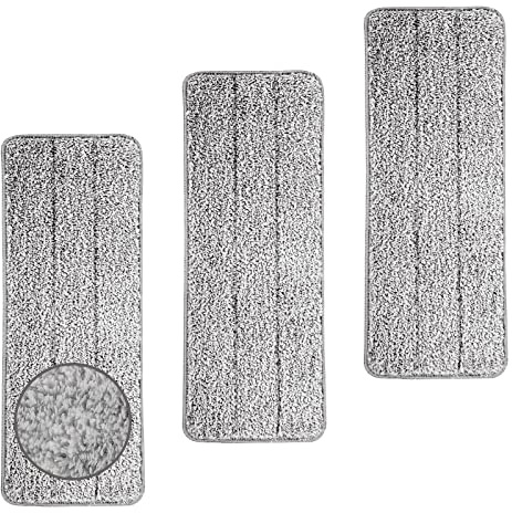 Myiosus Set di 3 panni in microfibra, per pulizia dei pavimenti, lavabili, per mocio B0BL97GMPQ, B09V6V3SMV