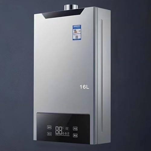 GAUDIO Calentador de Gas, Agua Caliente Continua a Pedido, Calentador de Agua de Punto de Uso Autoajustable para Toda la Casa, Calentador de Gas Natural (Size : B)