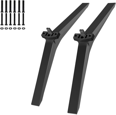 Stand for LG TV Legs Replacement, for LG 70 75 TV 75UQ9000PUD 70UQ7070ZUD 70UP8070 70UQ7590PUB 70UQ8000 70UQ9000 70UR7800 75UQ7070 75UQ7590 75UR7800 75NANO90UNA MAM660025 with Screws