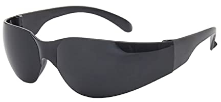 budiniao Klare Schutzbrille Polycarbonat Einfacher Stil Augenschutz Schutzbrille Schweißzubehör für Schweißer, Schwarz