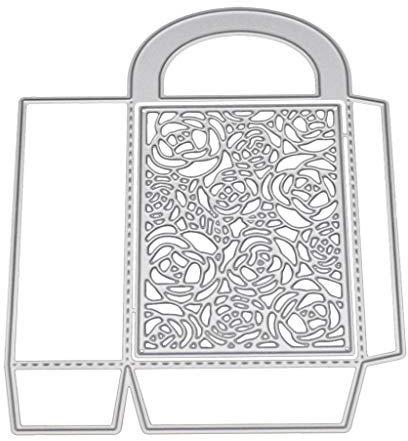 Fustelle in metallo a forma di scatola per stencil, scrapbooking, album, francobolli, biglietti, goffratura, per la realizzazione di biglietti, porta d'ingresso