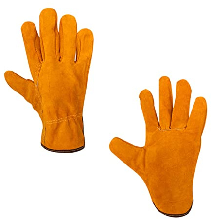 FIXOSHEE Guantes de Soldadura de Resistentes al Calor Acolchados y Duraderos Protección Segura para Soldadores y Industriales