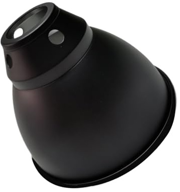 TYUKXJH Parabola per illuminazione terrario 15/21,5 cm, diffusore termico per mantenimento temperatura, adatto per ambienti controllati allevamento domestico, materiale riflettente