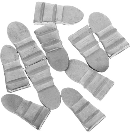 PACKOVE 10 Stück Hammerkeile aus Stahl Robuster Stahlkeil für Hammer und Beilstiele Keile zur Hammerstielverstärkung Geeignet für Industrie und Handwerk