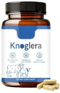 Glucosamine Chondroitin MSM Gurkmeja ledstödstillskott med gräsmatad benmärg och kollagen - ledtillskott för män och kvinnor