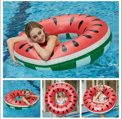 Wassermelonenboje, Schwimmring, Sommer, Wasser, aufblasbares Spielzeug für Pool, Erwachsene und Kinder