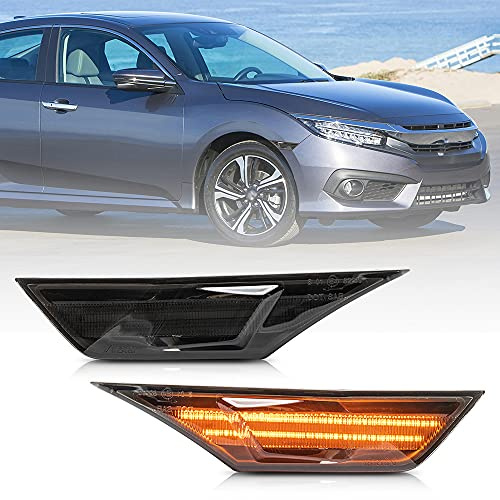 NSLUMO luces de posición LED para 2016 2017 2018 2019 2020 2021 H/onda | Civic para descripción de 2016 2017 2018 2019 2020 2021 civic intermitente lateral posición indictore IP67 OEM 34300-TET-H01
