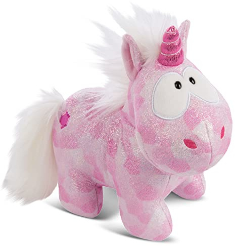 NICI Kuscheltier Pink Diamond 45 cm – Einhorn Plüschtier für Mädchen, Jungen & Babys – Flauschiges Stofftier zum Kuscheln & Spielen – Kuscheliges Schmusetier