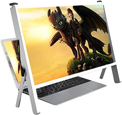 Universal-Bildschirmverstärker Für Telefon, Hd-Bildschirmlupe, 21-Zoll-Ultra-Clear-Laptop-Verstärker, 3-4-Fache Bildschirmvergrößerung, Für Laptops, Tablets, Mobiltelefone