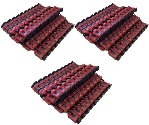 Clavos de hormigón premium 17 mm/diámetro de 2,6 mm para clavadoras, revistas, 3000 unidades, acero al carbono galvanizado, fijación de acero, hormigón HB42-17