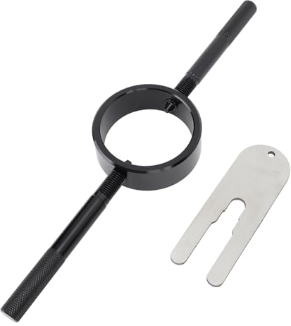 Kit di Strumenti per Compressore Molla Forcella, Strumento di Supporto per Asta Cartuccia con Chiave a Perno Radiale per Moto per la Maggior Parte delle Moto Strada