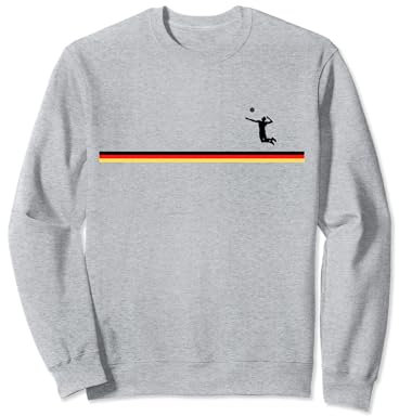 Volleyball Beachvolleyball Frauen Damen Deutschland Outfit Sweatshirt